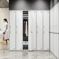 thumbnail image 5 of STANI Metal Lockers for Employees，71" Employees Storage Cabinet with Lock, Steel Storage Locker for Gym, School, Home, Office Staff, 5 of 6