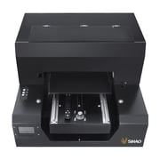 Small UV Printer Machine, A4 UV Flatbed Printer with White Ink Circulation System