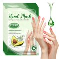 thumbnail image 2 of EFERO-mascarilla de mano con aguacate para el cuidado de las manos, guantes humectantes para Spa, crema exfoliante para manos, elimina la piel muerta, 6 pares qym unisex, 2 of 2