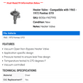 thumbnail image 2 of Heater Valve - Compatible with 1965 - 1972 Pontiac GTO 1966 1967 1968 1969 1970 1971, 2 of 2
