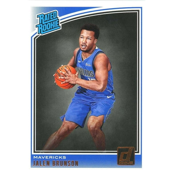 NBA 2018-19 Panini Donruss Jalen Brunson Trading Card #179 (Rated Rookie)