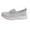 Gray, variant on Willtoo Orthopedic Shoes for Women Comfortable Universal Slide Soles Light-Weight Mesh Athletic Slip on Sneakers Beige 7.5 Wide