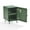 Olive Green - Nightstand, variant on Homy Casa Storage Locker Nightstand with Shelves Metal End Table for Bedroom Dorm Office Olive Green