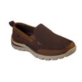 thumbnail image 1 of Mocasín Superior Milford para Hombre Skechers, Marrón, Talla 9.5 US, 1 of 5