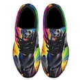 thumbnail image 2 of Funny Black Labrador Dog Shoes Sneakers Black Size 3.5, 2 of 7