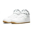 thumbnail image 3 of Men's Nike Air Force 1 Mid QS White/White-Midnight Navy (DH5622 100) - 10, 3 of 6