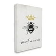 thumbnail image 3 of Stupell Industries Sweet as Can Bee Phrase Royal Crown Insect, 36 x 48,Design by Daphne Polselli, 3 of 5