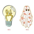 thumbnail image 2 of Cartoon Light Bulb Brooch Pin Button badge Pin Alloy Enamel Daily Brooch Denim Jacket Backpack Shirt Pin Badge Jewelry, 2 of 9