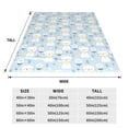 thumbnail image 3 of Bixox Fleece Blanket Cute Cat Pattern Super Soft Double-Sided Microfiber Flannel Blanket for Sofa, Bed, Couch, Suitable for All Seasons -, 3 of 5