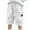 White, variant on Zanarzt Toddler Boy Athletic Play Shorts Boy's Summer Cotton Drawstring with High Waist Loose Fit Pockets Casual Shorts White,4-5 Years