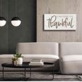 thumbnail image 3 of Epic Graffiti 'So Many Reasons To Be Thankful' by Susie Boyer, Giclee Canvas Wall Art, 40"x20", 3 of 8