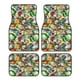 thumbnail image 1 of Fotbe Vegan1 Juego de 4 Tapetes para Auto con Estampado – Alfombrillas de Goma Reforzada, Diseño Antideslizante, Protección para Todo el Año – Vehículos, Autos, Camionetas y SUVs, 1 of 7