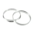 thumbnail image 6 of Unique Bargains 2pcs 71.6mm to 70.1mm Aluminium Alloy Car Hub Centric Rings Wheel Bore Center Spacer Silver Tone, 6 of 6