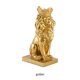 thumbnail image 5 of Estatua de León Dorado Yuarrent Hecha a Mano Decoración del Hogar Única y Elegante Oro, 5 of 6