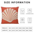 thumbnail image 5 of Nawypu  Coastal Beach Throw Pillow Covers Seaturtle Starfish Shell Sand Dollar Summer Beach House Decor Ocean Theme Decorative Cushion Covers for Couch Sofa, 5 of 5
