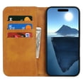 thumbnail image 3 of Case for MOTO G7 Play Premium PU Leather Folio Cover TPU Bumper with Card Holder Kickstand Hidden Magnetic Adsorption Shockproof Durable Protective Wallet Case, 3 of 6