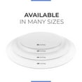 thumbnail image 6 of Round Acrylic Plexiglass Sheet Table Top 1/4" Flat Clear Cake Disc Lucite Circle, 6 of 9