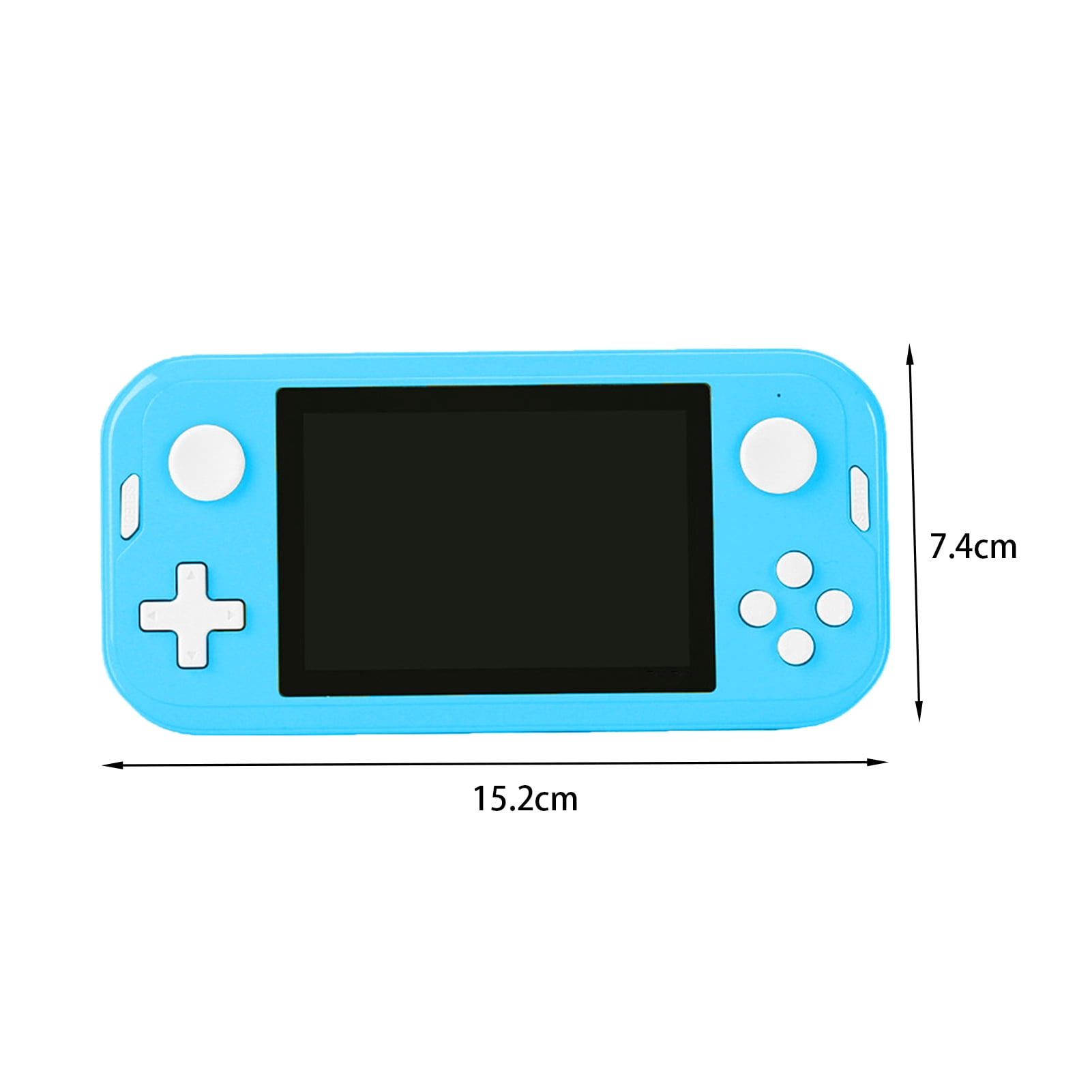 Deyuer Vintage Game Console 3.5 Inch Screen HD-compatible Dual Joystick Control One Click Archive Support TF Card Video Game Console Game Player