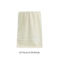 thumbnail image 3 of Qonioi Large Turkish Bath Towel, Soft Highly Absorbent Cotton Bath Towel with Quick Dry, Lightweight Multipurpose Towel for Bathroom Beach Shower Gym, Beige, 3 of 6