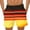#98-Multicolor, variant on Ceisia Men's Printed Basic Drawstring Beach Shorts 4-Way Stretch Elastic Waist Casual Summer Pants Multicolor Gifts for Father 3X