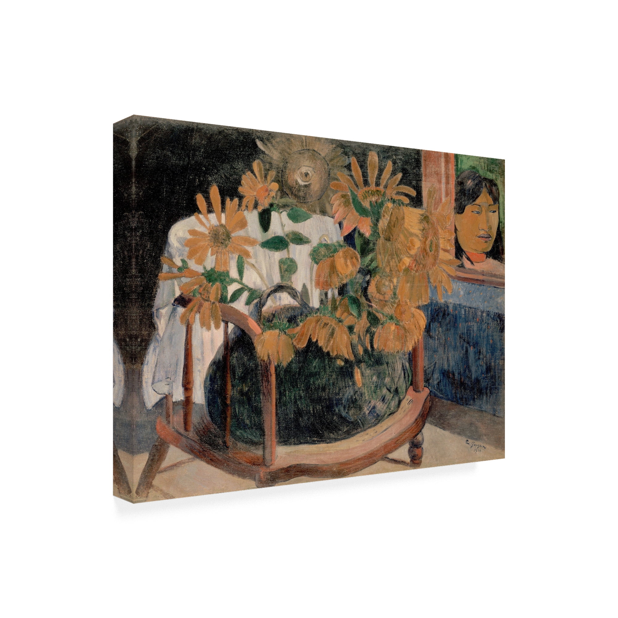 Gauguin 'Sunflowers' Canvas Art