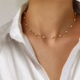 thumbnail image 2 of Cadena de cuello con cuentas LATS para mujer, gargantilla de perlas Kpop, Collar de Color dorado, Gargantilla gótica, joyería con colgante, Collar 2022 para niña, 2 of 4