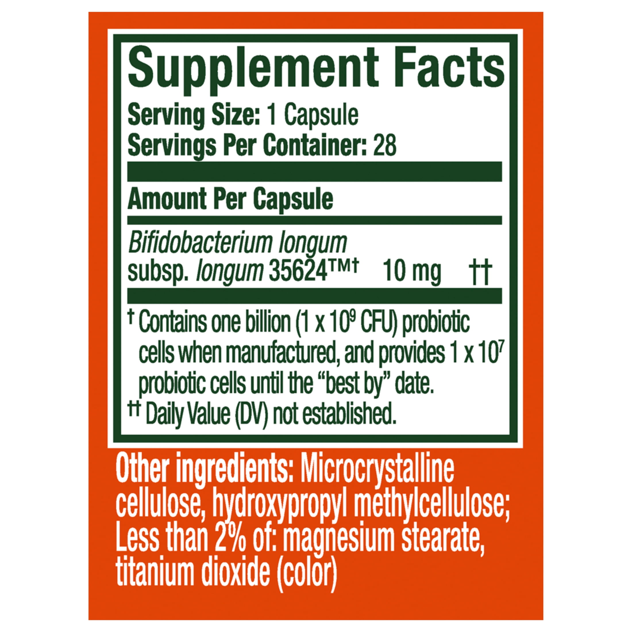 Align Probiotics for Women and Men, 24/7 Digestive Support, 28 Capsules