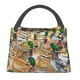 thumbnail image 1 of Disketp Mallard Ducks Bolsa Térmica Estampada, Bolsa Térmica Aislante para Almuerzo, Playa y Campamento, 1 of 6
