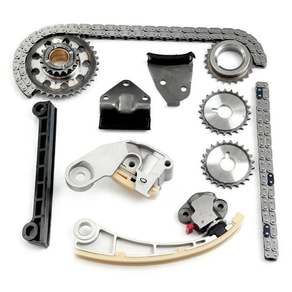 SCITOO TK8004M389 Engine Timing Chain Kit Sets Replaces for Suzuki for Chevrolet SX4 Aerio Vitara Esteem Sidekick Tracker 2.0L 2.3L 1.8L