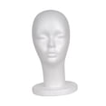 thumbnail image 2 of Cabeza de maniquí de espuma Yuyangstore Soporte para auriculares Cabeza de peluca de espuma, 2 of 8