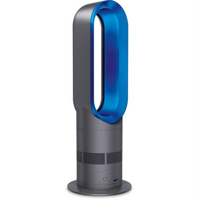 Dyson AM04 hot＋cool Dyson AM04 Hot + Cool Fan Heater, silver and blue for sale