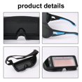 thumbnail image 2 of Gafas de protección Irfora Gafas de soldadura con oscurecimiento automático de energía solar Gafas protectoras de seguridad Soldadura por arco de argón Gafas de soldadura eléctricas Gafas de soldadura Irfora Gafas de protección, 2 of 2