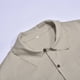 thumbnail image 3 of Camisas Para Hombre Manga Larga Camisas de lino con botones para hombre, manga corta, verano, playa, casual, ajuste regular, camisas irregulares (Beige, 3XL), 3 of 6