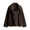 thumbnail image 5 of Taqqpue Women's Fleece Jacket with Baby Carrier Pocket, Warm Maternity Coat for Mom, Zip up 2-in-1 Baby Wearing Outerwear, 5 of 9