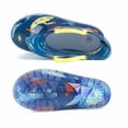 thumbnail image 5 of Toddler Boys Rain Boots Little Kids Baby Light Up Rubber Printed Waterproof Mud Insulated Shoes Ocean Blue Lightweight Adorable with Easy-on Handles Non Slip Size 11, 5 of 5