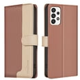 thumbnail image 2 of Flip Wallet Case for Samsung Galaxy A32 5G, Luxury PU Leather Magnetic Folio Cover with RFID Blocking Credit Card Holder,Kickstand - TPU Shockproof TPU Inner Durable Protective Phone Case,Brown, 2 of 11