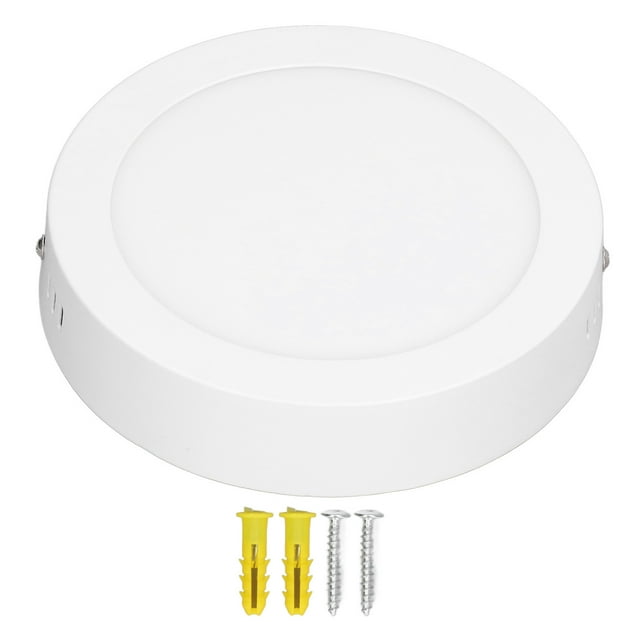 Luz de techo LED de montaje empotrado, Luz de techo LED 12W Accesorio de iluminación montado en superficies Luz de techo integrada Durabilidad extendida