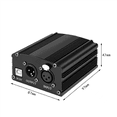 thumbnail image 4 of 3X 1-Channel 48V Phantom Power Supply with XLR 3 Pin Microphone Cable for Condenser Microphone Music Recording Equipment, 4 of 7