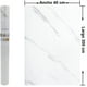thumbnail image 2 of Vinil Adhesivo HappyWare Para Muebles O Muros Tipo Mármol Blanco Anti Aceite 300 x 40 cm, 2 of 4