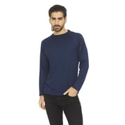 DARESAY Dri-Fit Long Sleeve T Shirts for Men-4 Pack- Moisture Wicking, Quick Dry Tees (Up to 3XL)