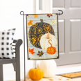 thumbnail image 2 of Home & Garden Pattern Pumpkins / Leaves Flag Thanksgiving Fall 14S10433, 2 of 3
