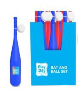 Playday Blue Big Bat and Ball