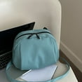 thumbnail image 4 of Bolso de Hombro de Nailon para Mujer, Diseño Casual Ligero de Cáscara, 22x18x8cm, Bandolera Versátil para Teléfono Móvil, Billetera, Llaves, Negro/Blanco/Verde/Caqui, 4 of 6