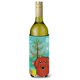 thumbnail image 1 of ""Caroline'S Treasures Árbol De Navidad Y Perro Salchicha Rojo De Pelo Largo Botella De Vino Koozie Hugger 750 Ml Multicolor"", 1 of 1