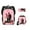 3, variant on Student backpack polyester backpack single-layer pencil box lunch bag backpack three piece set