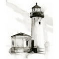 thumbnail image 3 of Harper, Ethan 15x18 Black Modern Framed Museum Art Print Titled - Lighthouse Study II, 3 of 5