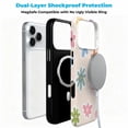 thumbnail image 3 of SKLYDDI Cute Aesthetic Floral Case for iPhone 12, Compatible with MagSafe, 3 of 7