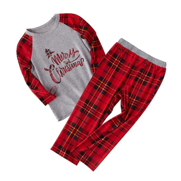 Toystoory Pijama de Navidad para padres e hijos, traje de manga larga con estampado de pantalones superiores, ropa de dormir para hombres Kits de decoración para fiestas Mujeres S Toystoory HA001372-06