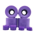 thumbnail image 3 of LOVIVER 4 Pieces Skateboard Wheels 78A Hardness Durable PU Damping Wheel Replacement, 3 of 8