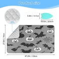 thumbnail image 2 of Ironing Mat Portable Ironing Blanket for Table Top Travel Ironing Pad for Washer Dryer 27.6" x 47.2" Hand-drawn Halloween Design Elements, 2 of 6